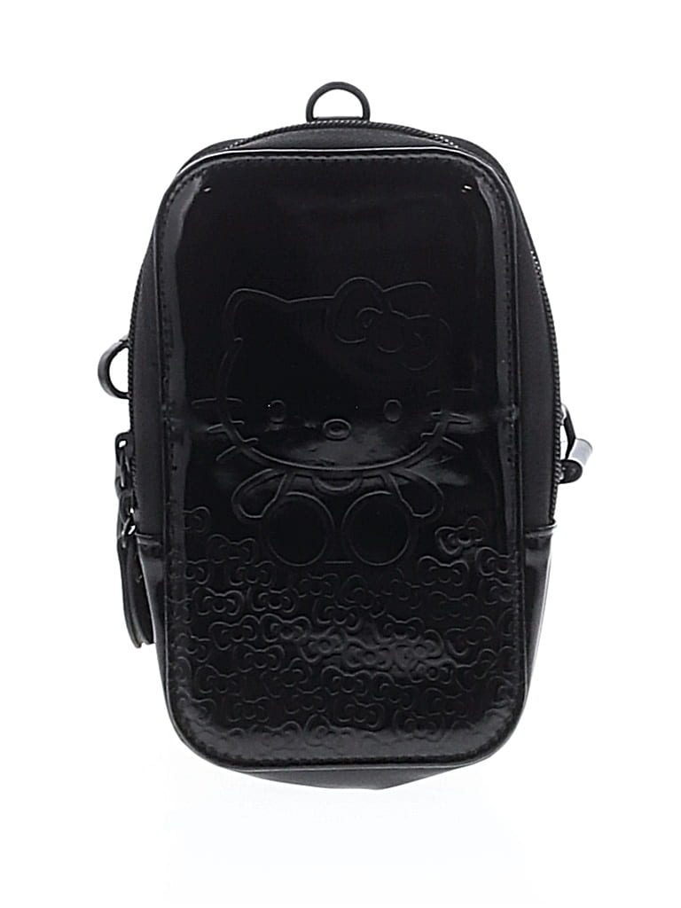 Pre-owned Hello Kitty Crossbody Bag In Black