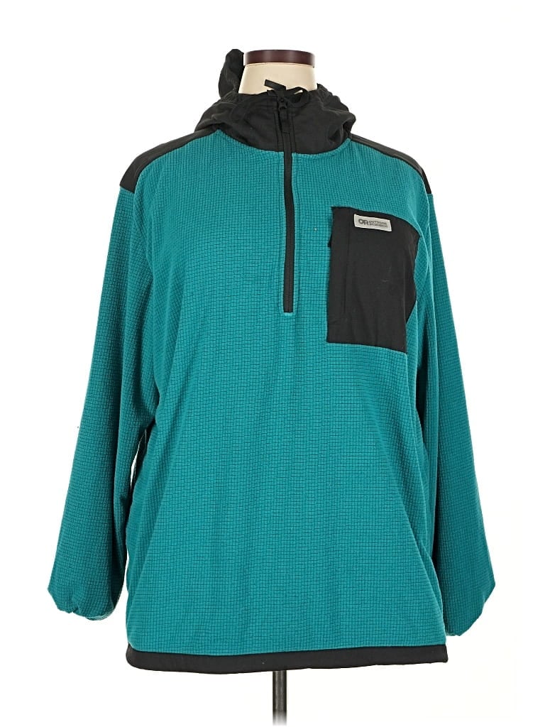 Pre-owned Outdoor Research Poncho In Blue