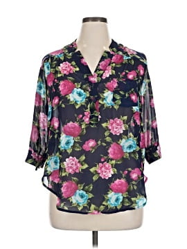 Dna Couture 3/4 Sleeve Blouse
