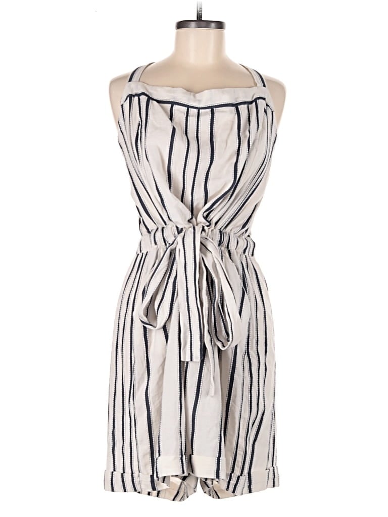 Pre-owned Lane Bryant Romper In White