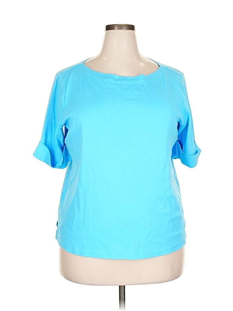 Pre-owned Polo Ralph Lauren Short Sleeve T-shirt In Blue