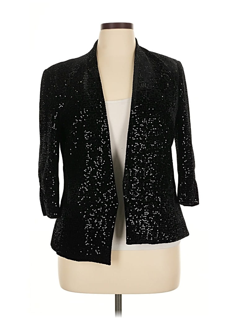 Pre-owned Eliza J Kimono In Black