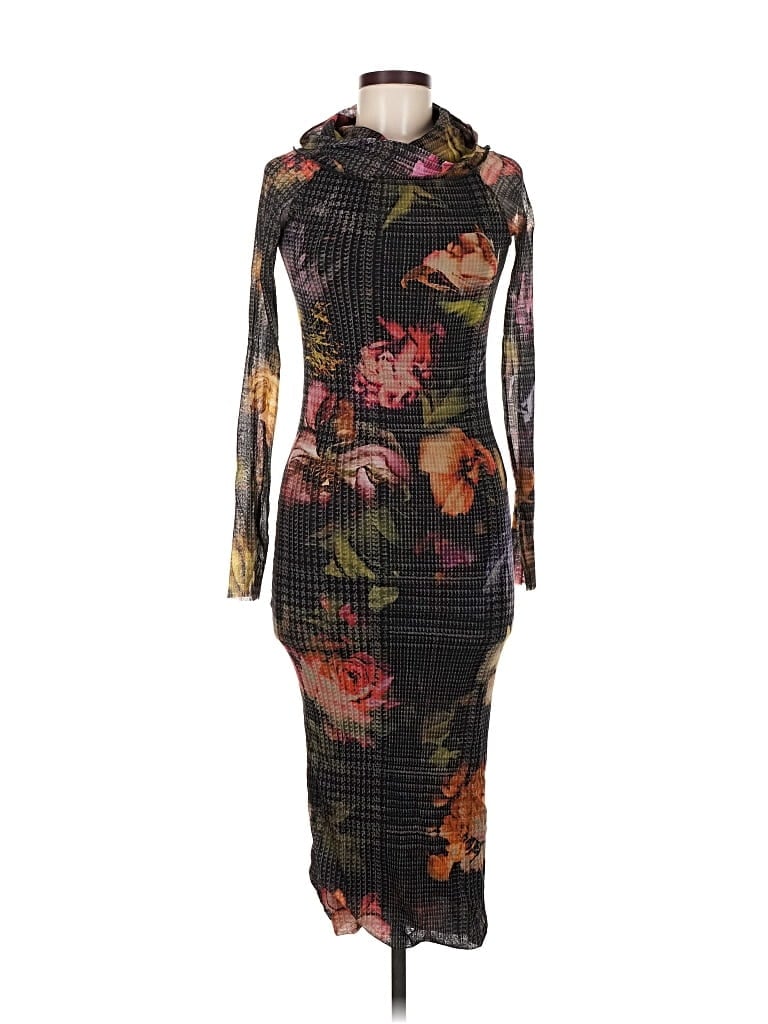 Pre-owned Fuzzi Cocktail Dress In Black