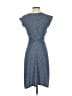 Max Studio Solid Gray Casual Dress Size XS - photo 2