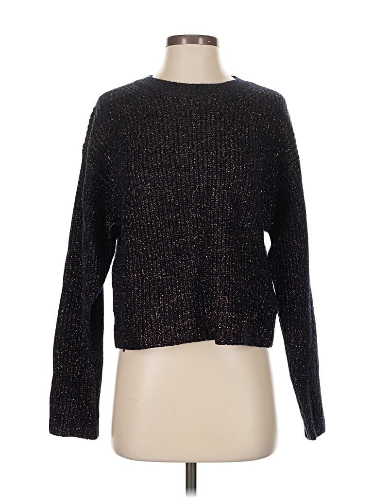 Pre-owned Rag & Bone Wool Pullover Sweater In Black