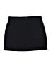 T by Talbots Solid Black Casual Skirt Size L - photo 1