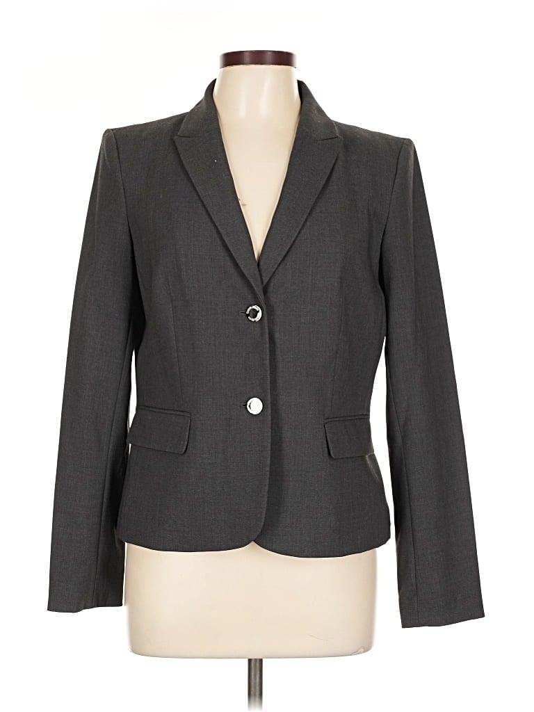 Pre-owned Calvin Klein Blazer Jacket In Gray