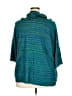 Catherines 100% Acrylic Teal Poncho Size 3XWP - photo 2