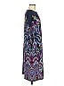 Chico's Paisley Blue Casual Dress Size Med (1) - photo 4