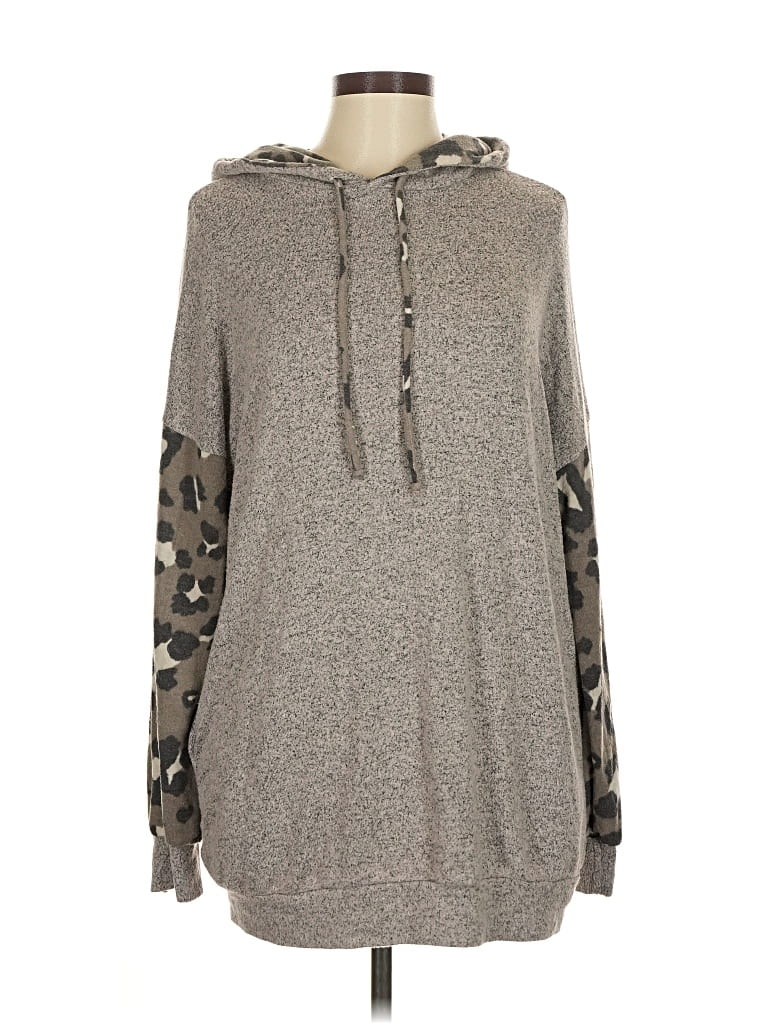 Pre-owned Assorted Brands Pullover Sweater In Gray