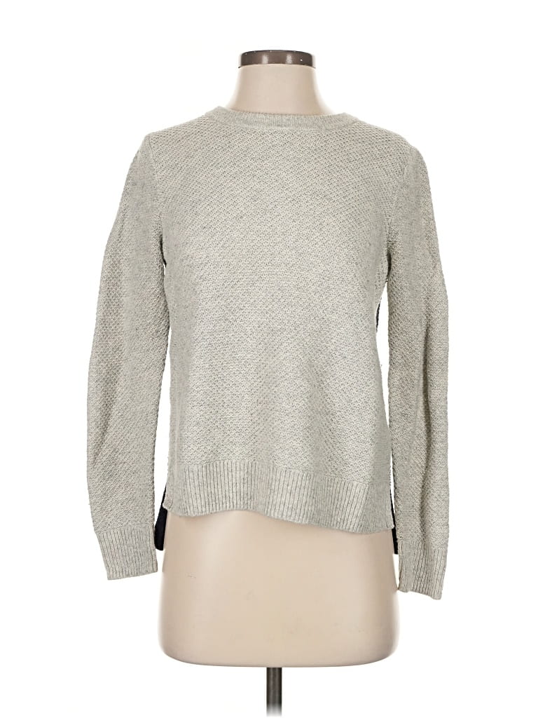 Pre-owned Madewell Pullover Sweater In Gray