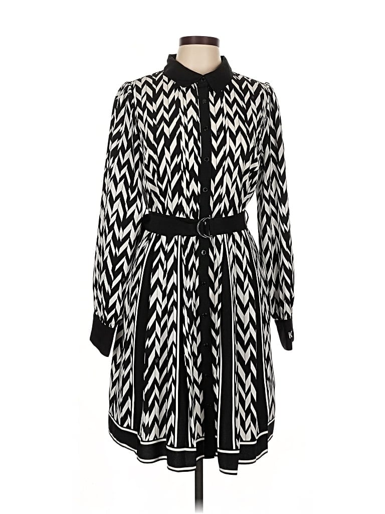 Pre-owned Karl Lagerfeld Casual Dress In Black