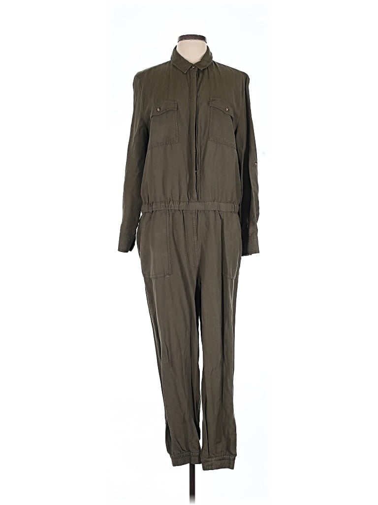 Ann Taylor Loft Jumpsuit In Green