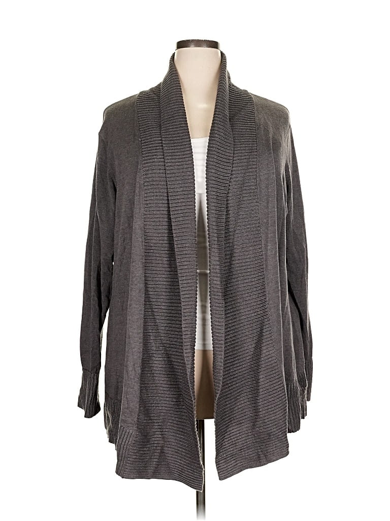 INC INTERNATIONAL CONCEPTS Pre-owned Cardigan Sweater In Gray