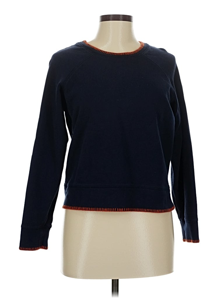 Pre-owned Madewell Pullover Sweater In Blue