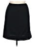 Unbranded 100% Polyester Solid Black Casual Skirt Size 14 - photo 1