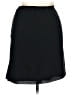 Unbranded 100% Polyester Solid Black Casual Skirt Size 14 - photo 2