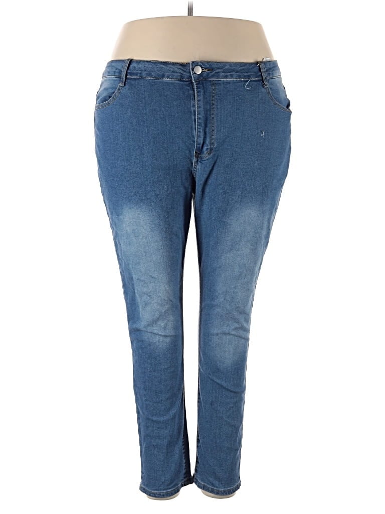 Pre-owned Unbranded Jeans In Blue