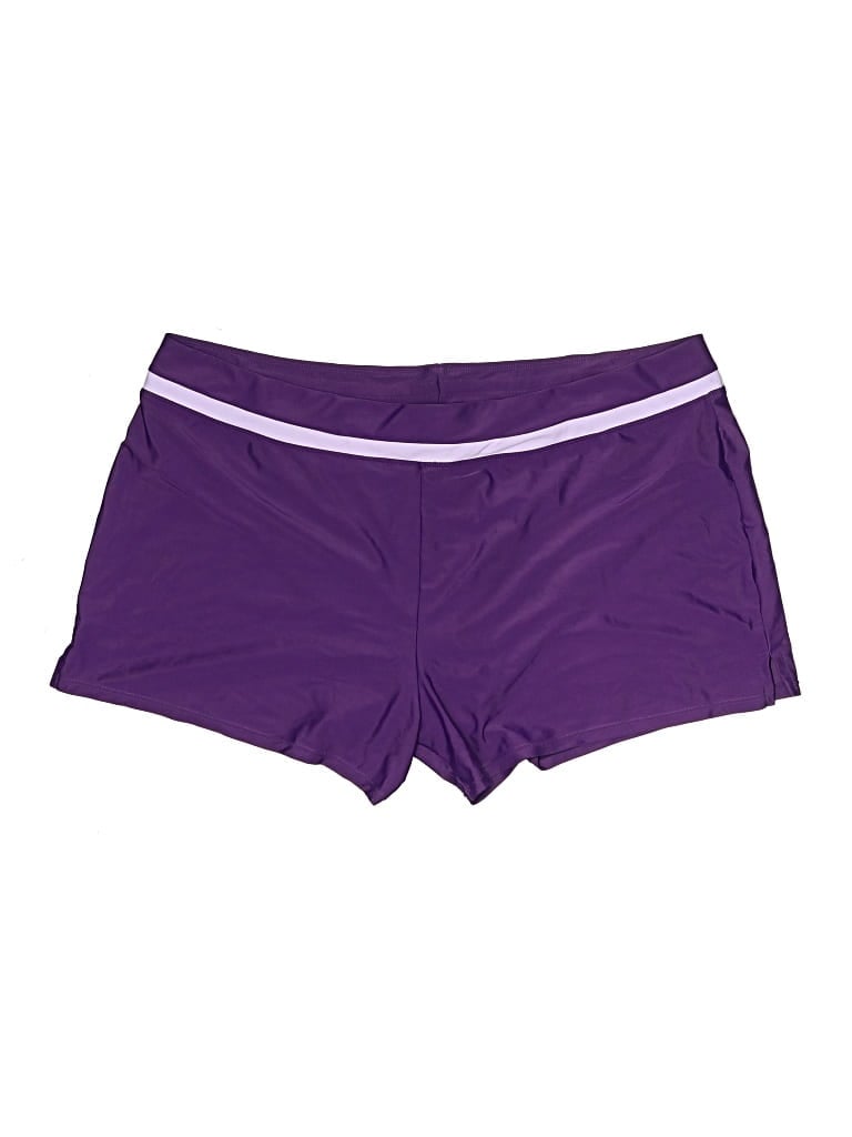 Pre-owned Zeroxposur Swimsuit Bottoms In Purple