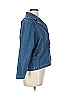 Bill Blass Blue Denim Jacket Size L (petite) - photo 4
