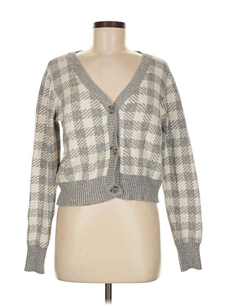 Pre-owned William Rast Cardigan Sweater In Gray