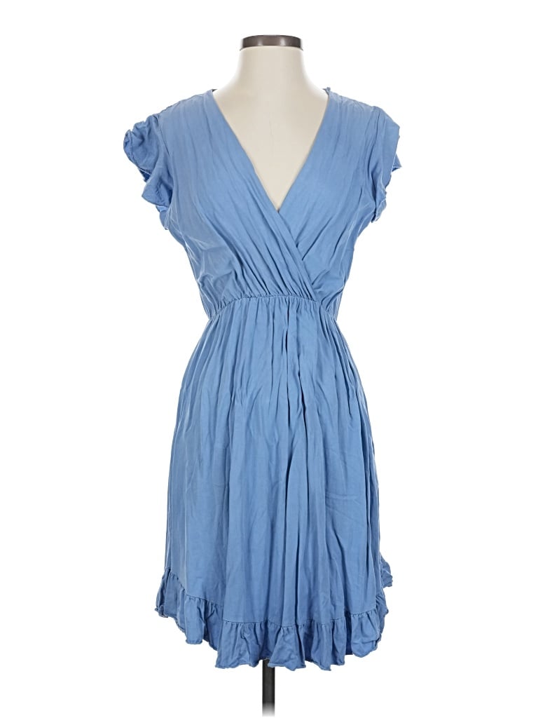 Pre-owned Venti6 Casual Dress In Blue