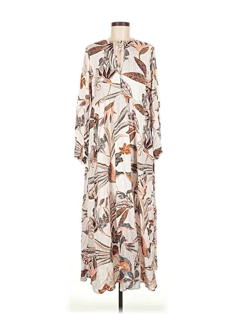 Pre-owned Rachel Pally Casual Dress In White