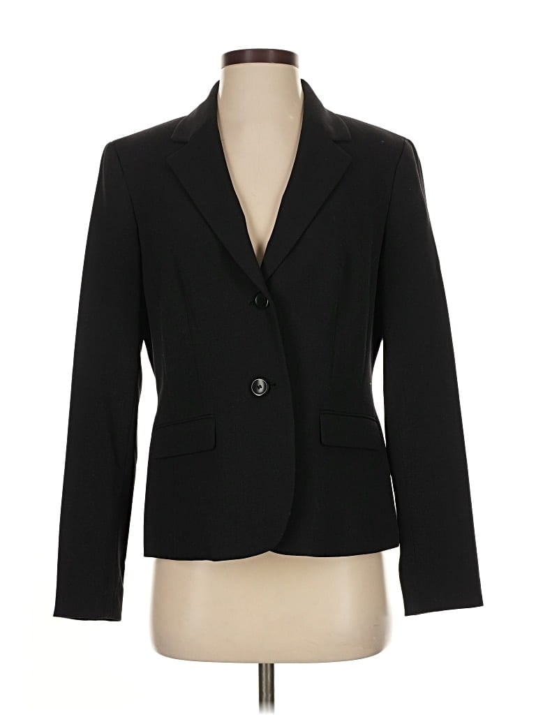Pre-owned Nine West Blazer Jacket In Black