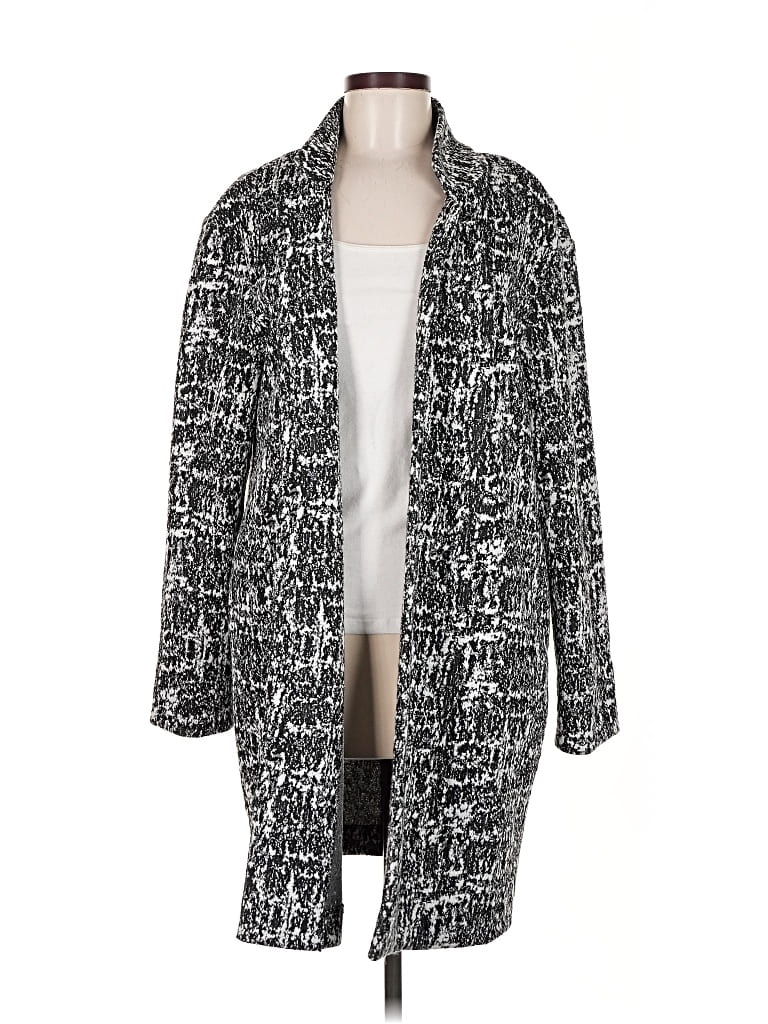 Pre-owned Ann Taylor Loft Outlet Jacket In Gray