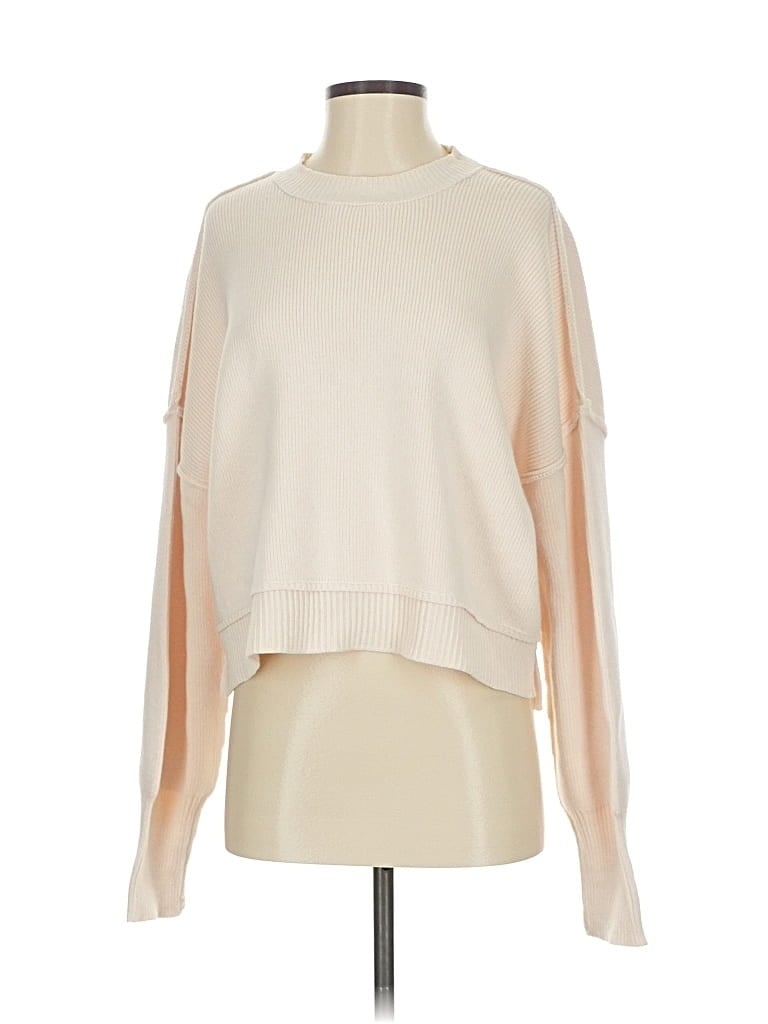 Pre-owned By Together Pullover Sweater In White