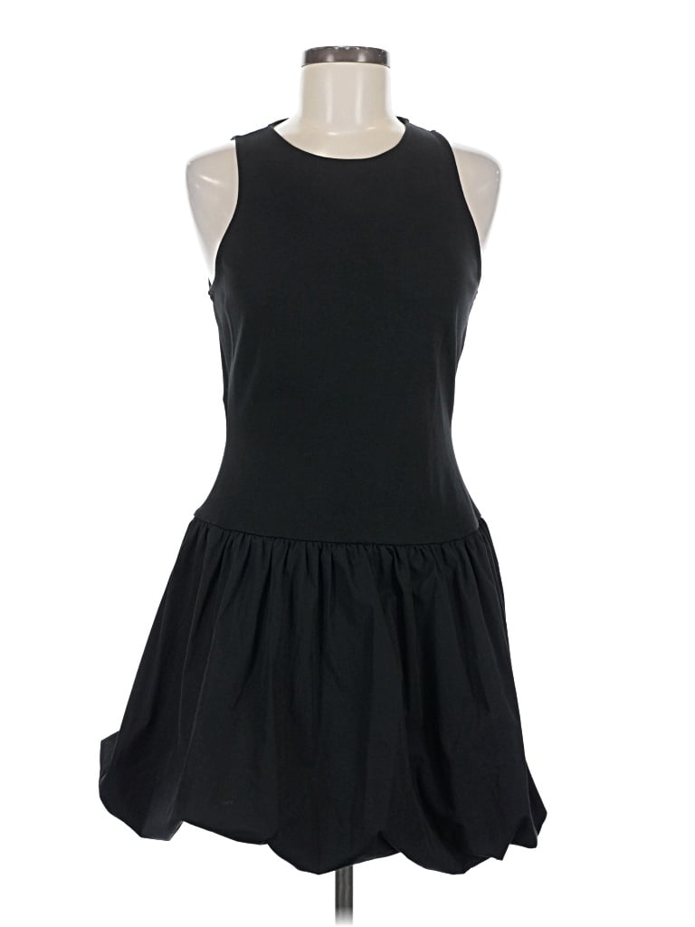 Pre-owned Mng Casual Dress In Black