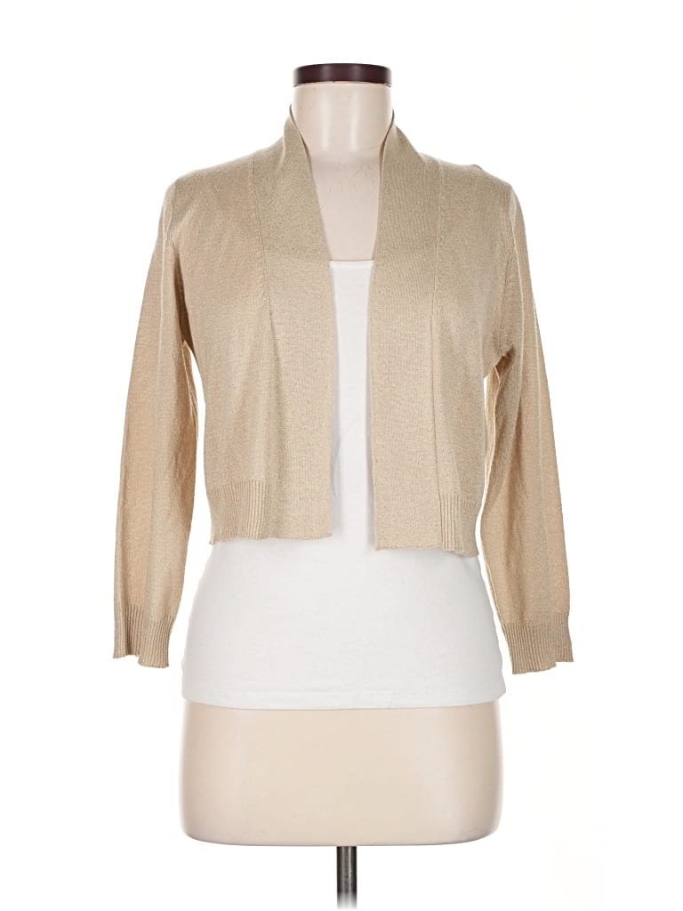 Pre-owned Calvin Klein Cardigan Sweater In Brown