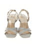 Dolce Vita Metallic Silver Blue Sandals Size 9 1/2 - photo 2