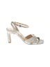 Dolce Vita Metallic Silver Blue Sandals Size 9 1/2 - photo 1