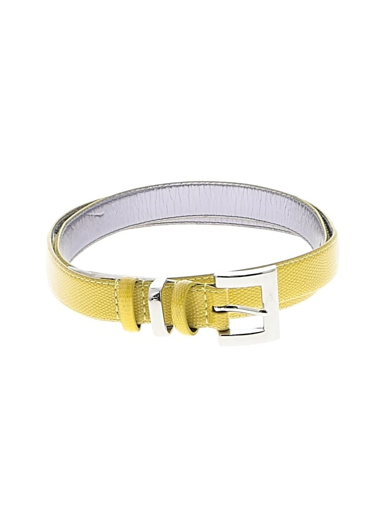 Pre-owned Nine West Belt In Yellow