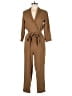 Babaton Solid Brown Jumpsuit Size 2 - photo 1