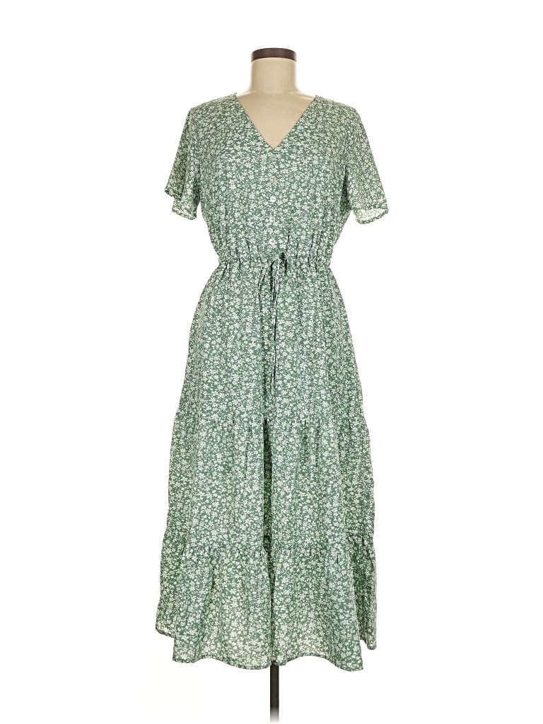 Pre-owned Prettygarden Casual Dress In Green