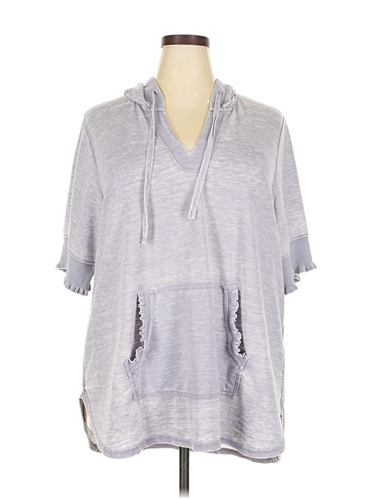 Pre-owned Jane And Delancey Poncho In Gray