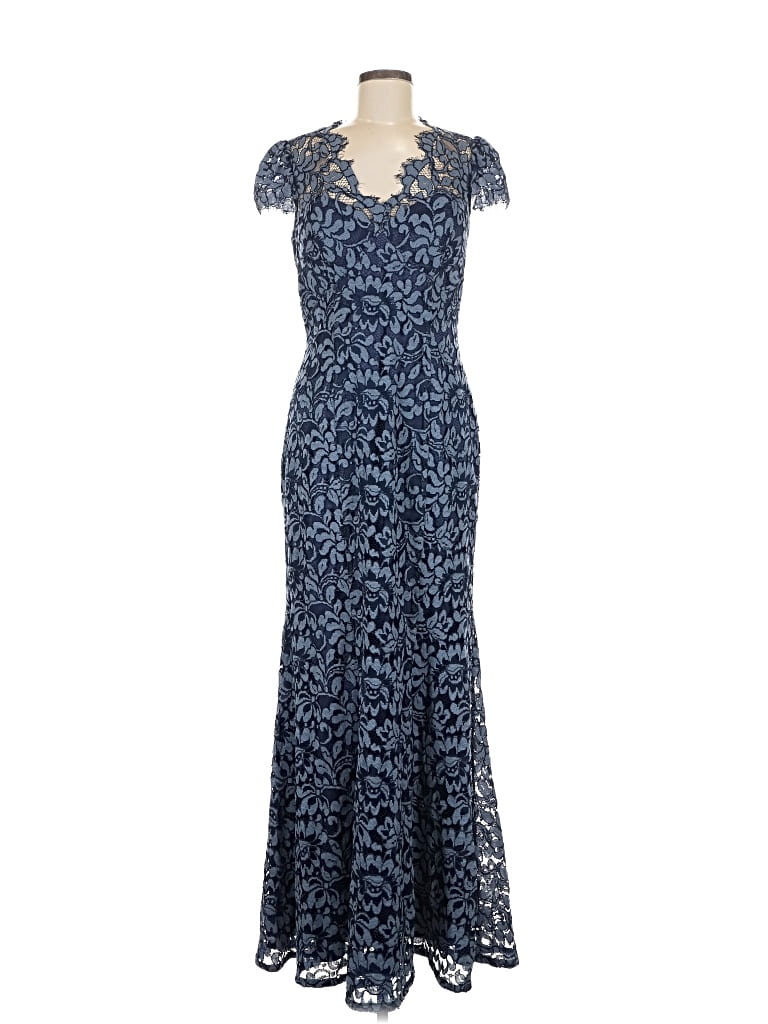 Pre-owned Eliza J Cocktail Dress In Blue