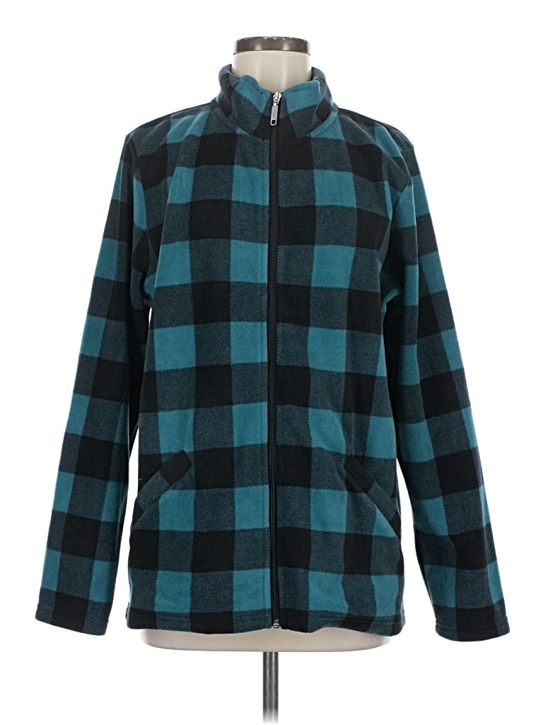 Pre-owned D&co. Fleece Jacket In Blue