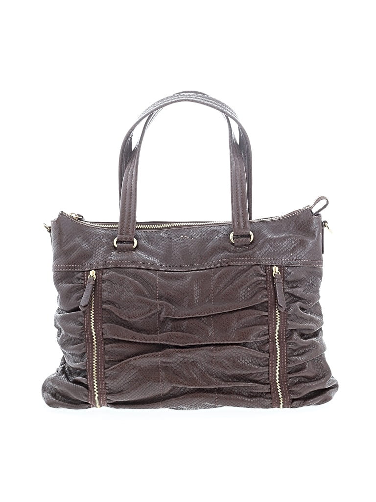 Pre-owned Cole Haan Leather Tote Bag In Brown