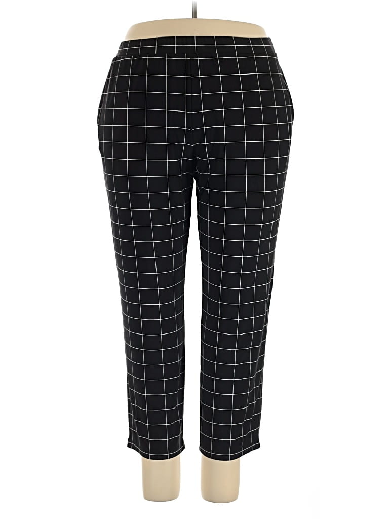 Pre-owned Susan Graver Casual Pants In Black