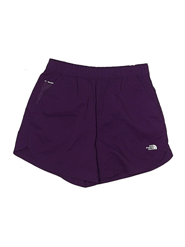 Pre-owned The North Face Athletic Shorts In Purple