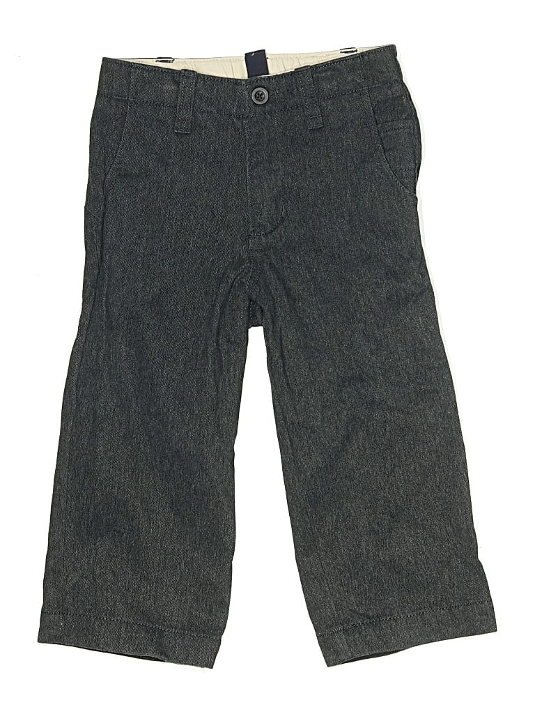 Pre-owned Baby Gap Kids' Dress Pants In Gray