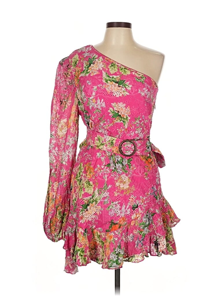 Pre-owned Hemant & Nandita Cocktail Dress In Pink