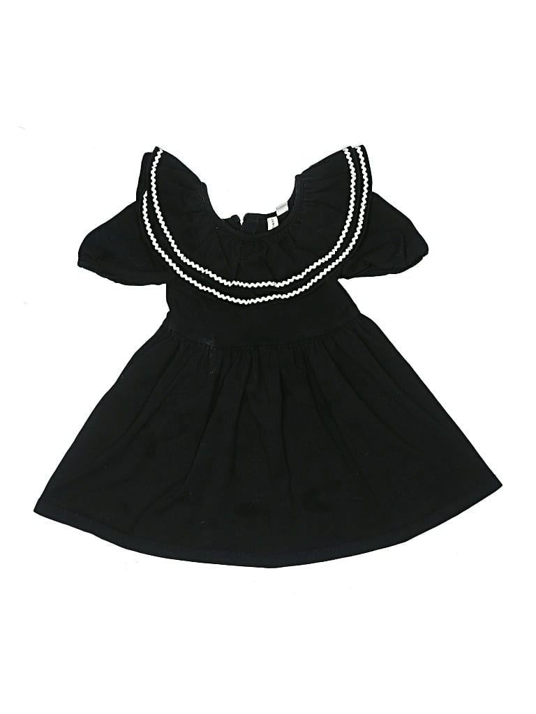 Pre-owned Janie And Jack Kids' Dress In Black