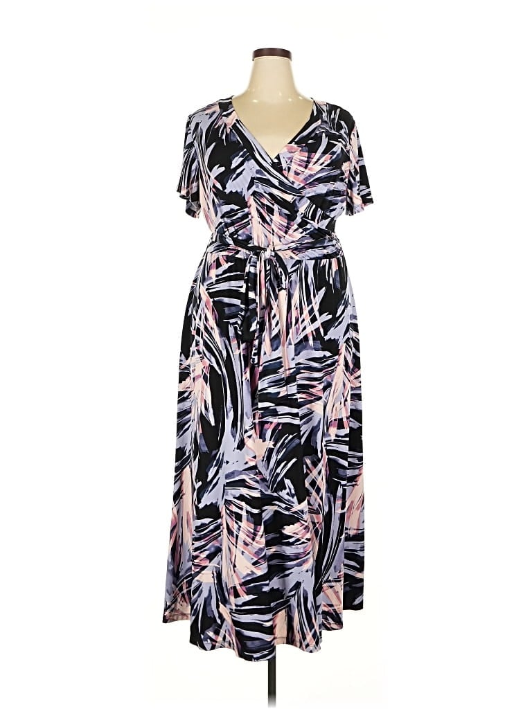 Pre-owned Avenue Casual Dress In Blue