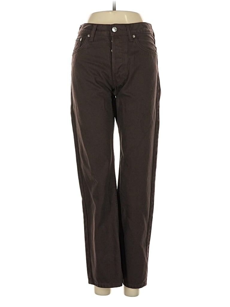 Pre-owned Unbranded Casual Pants In Brown