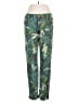 CAbi Tropical Green Jeans Size 4 - photo 1
