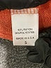 Bobeau Orange Cardigan Size S - photo 5